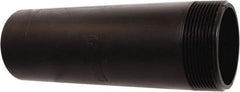 NIBCO - Threaded x Unthreaded Drain Pipe Nipple - 3 x 10" Pipe, ABS - Americas Industrial Supply