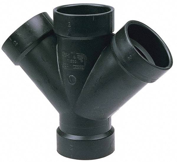 NIBCO - 4 x 4 x 3 x 3", ABS Drain, Waste & Vent Pipe - All Hub - Americas Industrial Supply