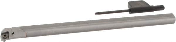 Seco - 1/2" Min Bore Diam, 6" OAL, 3/8" Shank Diam, SCLC Indexable Boring Bar - CC.. 21.51 Insert, Screw Holding Method - Americas Industrial Supply