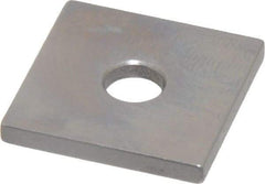 Mitutoyo - 0.11" Square Steel Gage Block - Accuracy Grade 0, Includes Certificate of Inspection - Americas Industrial Supply