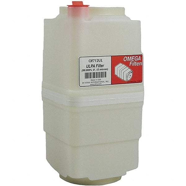 Atrix - Omega ULPA Filter Cartridge - 1 Gallon, ULPA (99.999% efficient @ .12 micron), dry particulate - Americas Industrial Supply