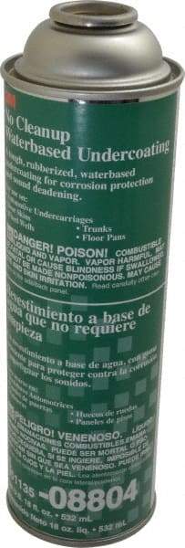 3M - 20 oz, Black, Water Based Undercoat - Comes in Aerosol Can - Americas Industrial Supply