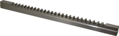 Value Collection - 20mm Keyway Width, Style F-1, Keyway Broach - High Speed Steel, Bright Finish, 1" Broach Body Width, 1" to 6" LOC, 20-1/4" OAL - Americas Industrial Supply