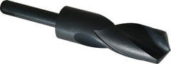 Interstate - 29mm Drill, 118° Point, High Speed Steel Silver Deming & Reduced Shank Drill Bit - Americas Industrial Supply