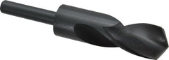 Interstate - 29.5mm Drill, 118° Point, High Speed Steel Silver Deming & Reduced Shank Drill Bit - Americas Industrial Supply