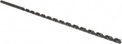 Value Collection - 7/16" 118° 2-Flute High Speed Steel Extra Length Drill Bit - Americas Industrial Supply