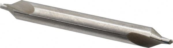 Interstate - #5 Plain Cut 60° Incl Angle High Speed Steel Combo Drill & Countersink - Americas Industrial Supply