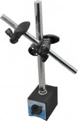 Value Collection - 175 Lb Magnetic Force, Fine Adjustment Indicator Positioner & Holder with Base - Rectangular Base, 70mm Base Height, 50mm Base Length, 55mm Base Width - Americas Industrial Supply