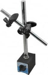 Value Collection - 175 Lb Magnetic Force, Fine Adjustment Indicator Positioner & Holder with Base - Rectangular Base, 70mm Base Height, 50mm Base Length, 55mm Base Width - Americas Industrial Supply