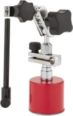 Value Collection - 30mm Wide x 1" High Magnetic Indicator Base with Holders - 1-3/16" Base Diam - Americas Industrial Supply