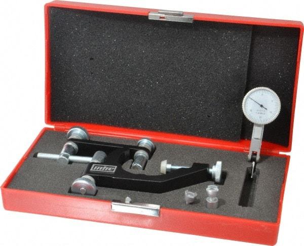Value Collection - 0.0005" Graduation, 0.03" Max Meas, 0-15-0 Dial Reading, Dial Indicator & Base Kit - 1-17/64" Dial Diam - Americas Industrial Supply