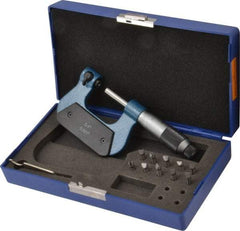 Value Collection - 0 to 1" Range, Mechanical Screw Thread Micrometer - Ratchet-Friction Thimble, 0.001" Graduation - Americas Industrial Supply