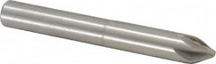 Interstate - 1/4" Head Diam, 1/4" Shank Diam, 6 Flute 60° Cobalt Countersink - Americas Industrial Supply