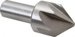 Interstate - 1-3/4" Head Diam, 1" Shank Diam, 6 Flute 82° Cobalt Countersink - Americas Industrial Supply