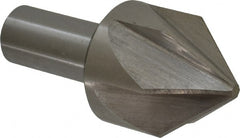 Interstate - 2" Head Diam, 1" Shank Diam, 6 Flute 82° Cobalt Countersink - Americas Industrial Supply