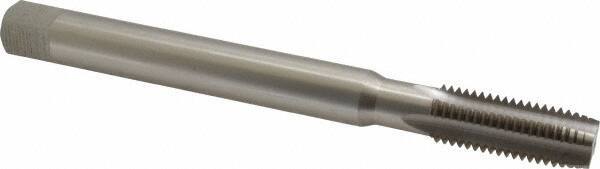 Interstate - 3/4-10 UNC, 4 Flute Plug Hand Pulley Tap - High Speed Steel, Bright Finish, Right Hand Flute, H3 Thread Limit, 8" OAL - Americas Industrial Supply