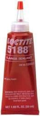 Loctite - 50 mL Tube Red Polyurethane Joint Sealant - -65 to 300°F Operating Temp, 24 hr Full Cure Time, Series 5188 - Americas Industrial Supply