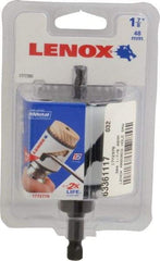 Lenox - 1-7/8" Diam, 1-9/16" Cutting Depth, Hole Saw - Bi-Metal Saw, Toothed Edge - Americas Industrial Supply