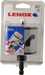 Lenox - 2-3/8" Diam, 1-9/16" Cutting Depth, Hole Saw - Bi-Metal Saw, Toothed Edge - Americas Industrial Supply