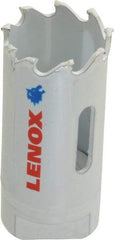 Lenox - 1" Diam, 1-1/2" Cutting Depth, Hole Saw - Carbide-Tipped Saw, Toothed Edge - Americas Industrial Supply