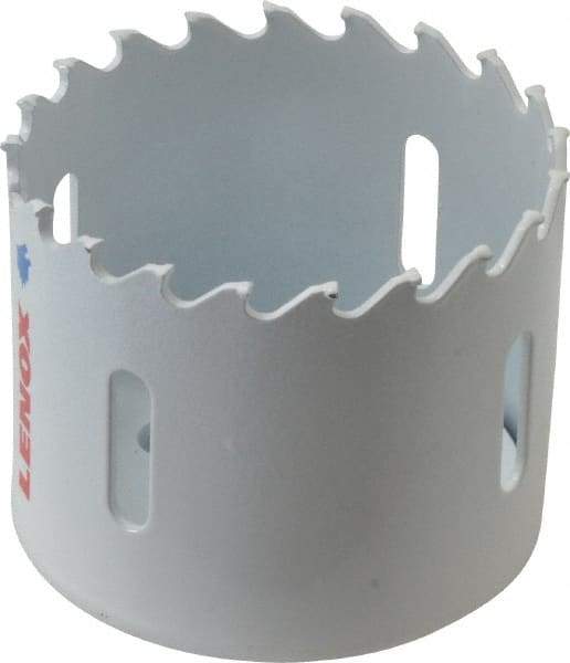 Lenox - 2-1/4" Diam, 1-1/2" Cutting Depth, Hole Saw - Carbide-Tipped Saw, Toothed Edge - Americas Industrial Supply