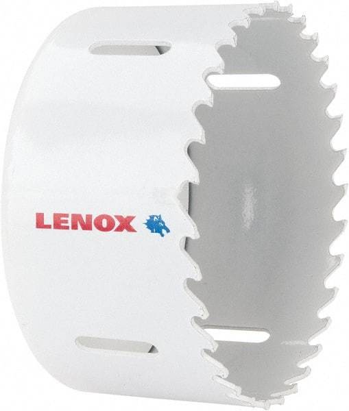 Lenox - 3-1/2" Diam, 1-1/2" Cutting Depth, Hole Saw - Carbide-Tipped Saw, Toothed Edge - Americas Industrial Supply