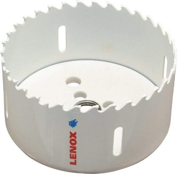 Lenox - 3-5/8" Diam, 1-1/2" Cutting Depth, Hole Saw - Carbide-Tipped Saw, Toothed Edge - Americas Industrial Supply