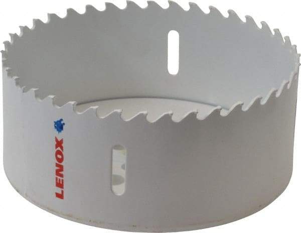 Lenox - 4-1/4" Diam, 1-1/2" Cutting Depth, Hole Saw - Carbide-Tipped Saw, Toothed Edge - Americas Industrial Supply