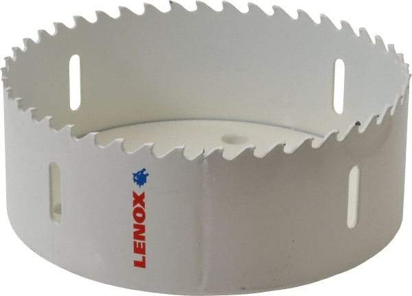 Lenox - 4-3/4" Diam, 1-1/2" Cutting Depth, Hole Saw - Carbide-Tipped Saw, Toothed Edge - Americas Industrial Supply