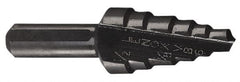 Lenox - 8 Hole Sizes, 20 to 34mm Hole Diam High Speed Steel Standard Point Step Drill Bit - Americas Industrial Supply