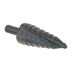 Lenox - 7 Hole Sizes, 14 to 25mm Hole Diam High Speed Steel Standard Point Step Drill Bit - Americas Industrial Supply