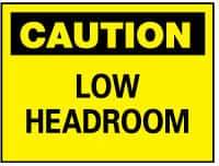 NMC - "CUC", 10" Long x 14" Wide, Pressure-Sensitive Vinyl Safety Sign - Rectangle, 0.004" Thick, Use for Accident Prevention - Americas Industrial Supply
