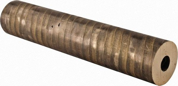 Made in USA - 2-1/2 Inch Outside Diameter x 13 Inch Long, Aluminum Bronze Round Tube - 1 Inch Inside Diameter, Alloy Aluminum Bronze (CDA 954), 16 Lb. Shipping Weight - Americas Industrial Supply