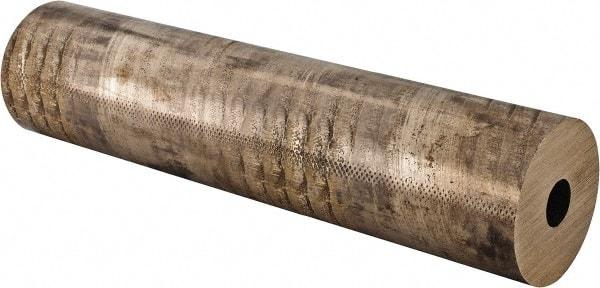 Made in USA - 3 Inch Outside Diameter x 13 Inch Long, Aluminum Bronze Round Tube - 1 Inch Inside Diameter, Alloy Aluminum Bronze (CDA 954), 23 Lb. Shipping Weight - Americas Industrial Supply