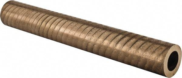 Made in USA - 1-3/4 Inch Outside Diameter x 13 Inch Long, Aluminum Bronze Round Tube - 1-1/4 Inch Inside Diameter, Alloy Aluminum Bronze (CDA 954), 5 Lb. Shipping Weight - Americas Industrial Supply