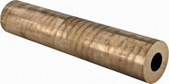 Made in USA - 2-1/2 Inch Outside Diameter x 13 Inch Long, Aluminum Bronze Round Tube - 1-1/4 Inch Inside Diameter, Alloy Aluminum Bronze (CDA 954), 14 Lb. Shipping Weight - Americas Industrial Supply