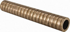 Made in USA - 2 Inch Outside Diameter x 13 Inch Long, Aluminum Bronze Round Tube - 1-1/2 Inch Inside Diameter, Alloy Aluminum Bronze (CDA 954), 6 Lb. Shipping Weight - Americas Industrial Supply