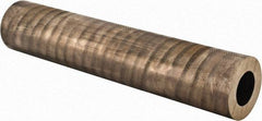 Made in USA - 2-1/2 Inch Outside Diameter x 13 Inch Long, Aluminum Bronze Round Tube - 1-1/2 Inch Inside Diameter, Alloy Aluminum Bronze (CDA 954), 12 Lb. Shipping Weight - Americas Industrial Supply