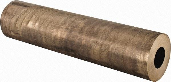Made in USA - 3 Inch Outside Diameter x 13 Inch Long, Aluminum Bronze Round Tube - 1-1/2 Inch Inside Diameter, Alloy Aluminum Bronze (CDA 954), 20 Lb. Shipping Weight - Americas Industrial Supply