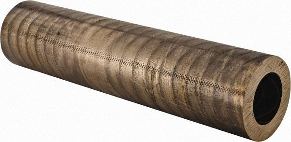 Made in USA - 3 Inch Outside Diameter x 13 Inch Long, Aluminum Bronze Round Tube - 2 Inch Inside Diameter, Alloy Aluminum Bronze (CDA 954), 16 Lb. Shipping Weight - Americas Industrial Supply