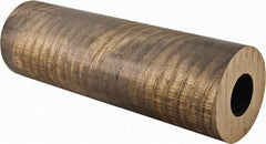 Made in USA - 4 Inch Outside Diameter x 13 Inch Long, Aluminum Bronze Round Tube - 2 Inch Inside Diameter, Alloy Aluminum Bronze (CDA 954), 36 Lb. Shipping Weight - Americas Industrial Supply