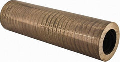 Made in USA - 3-1/2 Inch Outside Diameter x 13 Inch Long, Aluminum Bronze Round Tube - 2-1/2 Inch Inside Diameter, Alloy Aluminum Bronze (CDA 954), 19 Lb. Shipping Weight - Americas Industrial Supply