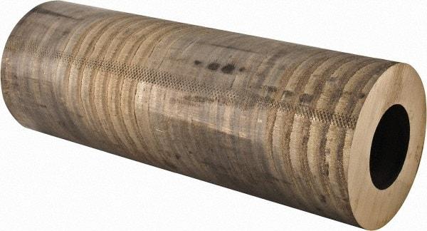 Made in USA - 4-1/2 Inch Outside Diameter x 13 Inch Long, Aluminum Bronze Round Tube - 2-1/2 Inch Inside Diameter, Alloy Aluminum Bronze (CDA 954), 42 Lb. Shipping Weight - Americas Industrial Supply