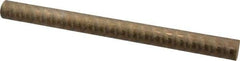 Made in USA - 1 Inch Diameter x 13 Inch Long, Bronze Round Rod - Alloy CDA 954 - Americas Industrial Supply
