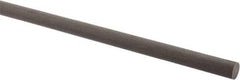 Made in USA - 2' Long, 3/8" Diam, Acetal (PTFE-Filled) Plastic Rod - Brown - Americas Industrial Supply