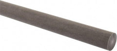 Made in USA - 2' Long, 1" Diam, Acetal (PTFE-Filled) Plastic Rod - Brown - Americas Industrial Supply