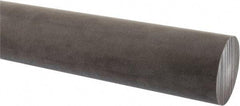 Made in USA - 1' Long, 2" Diam, Acetal (PTFE-Filled) Plastic Rod - Brown - Americas Industrial Supply