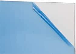 Made in USA - 0.08" Thick x 12" Wide x 2' Long, Acrylic Sheet - Clear - Americas Industrial Supply
