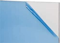 Made in USA - 0.08" Thick x 12" Wide x 3' Long, Acrylic Sheet - Clear - Americas Industrial Supply