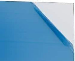 Made in USA - 0.1" Thick x 24" Wide x 3' Long, Acrylic Sheet - Clear - Americas Industrial Supply